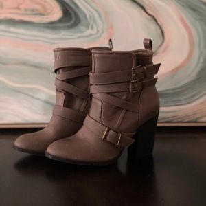 JustFab Heeled Booties